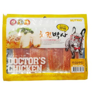 치킨박사 애견 간식 안심 슬라이스