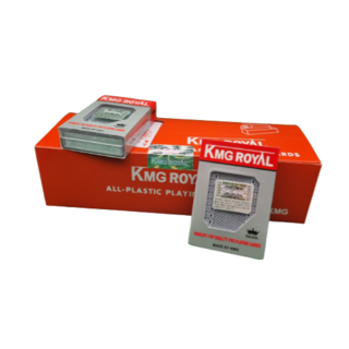 트럼프카드 KMG ROYAL PLAYING CARDS 사기방지 12개 1set, 혼합색상, 1개 대표 이미지 - 트럼프 카드 추천