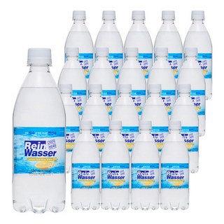 라인바싸 탄산수 레몬, 500ml, 20개