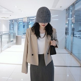 (국내 자체 제작)(당일 발송)(특가 할인) 마틴 크롭 미니 자켓