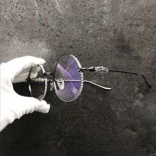 클래식 라운드 안경테 프레임 남성용 메탈안경 안경 테 가벼운