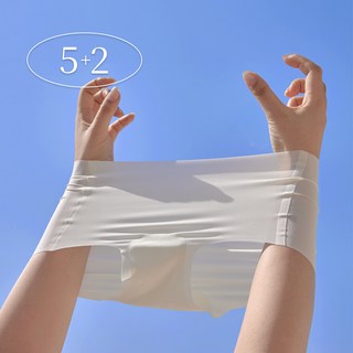 모그라미 스킨이즘 에어 브리프 여성팬티 5+2