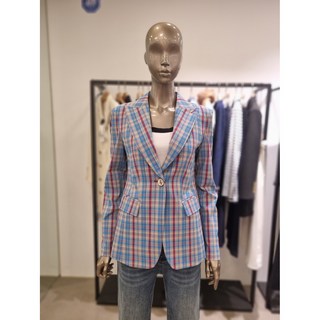 제시뉴욕 린넨 체크 자켓 jd5 jq735s