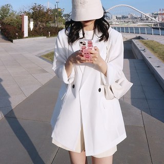 (초특가 고퀄리티)(국내 자체 제작)(당일 발송) 더블 원버튼 오버핏 여름 자켓