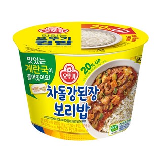 오뚜기 컵밥 차돌 강된장보리밥 315g, 6개