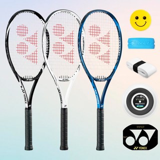 요넥스 팀스매시 (290g) 남성 초보자 중급자 테니스라켓 테니스채, 블루, 1개