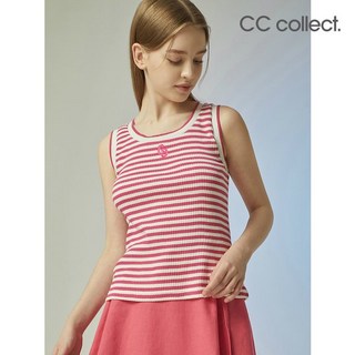 CC콜렉트 자수 스트라이프 나시 탑 HP_C232PST051 274988