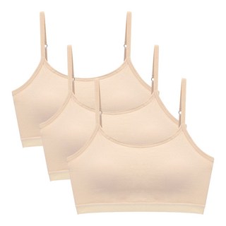순면 노와이어브라 3매세트 일체형패드 브라탑 여성 브라렛