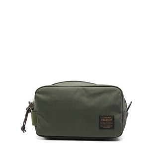 Filson 로고 패치 트래블 파우치
