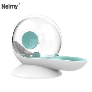 Neirny 반려동물 달팽이 반자동 급수기 2.8L, 블루, 1개