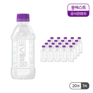 몽베스트 위드어스 무라벨 생수 330ml 20개 상품 이미지