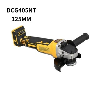 dewalt 호환 DCG405 앵글 그라인더 20V 브러시리스 자석 부상 금속 절단기 100/125mm 무선 휴대용 폴리 셔, 01 125MM No battery, 1개