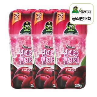 산도깨비 실내용 탈취제 260g, 3개