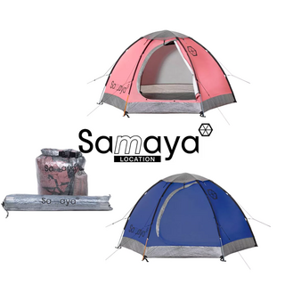 사마야 SAMAYA 2.5 초경량텐트 4계절 백패킹 2인용 텐트, 핑크