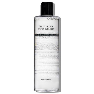 퓨어포레﻿ 센텔라 청소년 사춘기 약산성 여드름 저자극 트러블 클렌징 워터클렌저 500ml, 1개