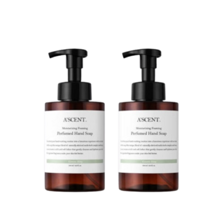 1+1 에이센트 버블 핸드워시 손세정제 500ml 그린에어리 거품비누 포밍 핸드솝 대용량, 그린에어리 2개, -, 2개