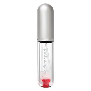 트라발로 퓨어 퍼퓸팟 향수 공병 5ml, silver, 1개