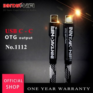 Hifi USB C타입 OTG 오디오 케이블 CANARE DAC 헤드폰 앰프 NO1112 1 개, Type C to C, 01 Type C to C