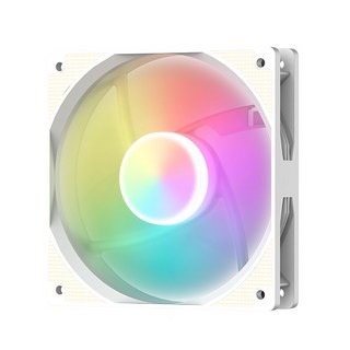 [BRAVOTEC] X120 ARGB [시스템쿨러] [화이트], 1개, 화이트