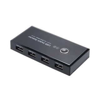 Coms USB 2.0 선택기 2X4 수동 스위치 480Mbps BD821, 선택없음, 1개