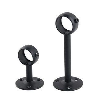 파이프고정 파이프브라켓 스텐 25파이 양구 흑색 100mm, 9999