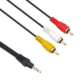 4극 3.5 스테레오 AUX to RCA 3선 케이블 1.5m NMA-SR315, 1개