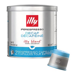 일리 디카프 디카페인 캡슐커피, 6.7g, 21개입, 1개