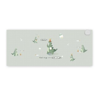 Yumico 온열 마우스패드 사무실 온열데스크매트 800mm X 330mm, 공룡 * 1개, 1개