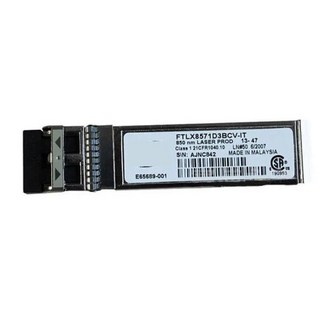 인텔 E10GSFPLR FTLX1471D3BCV-IT 이더넷 SFP SM 트랜시버 사용 모습