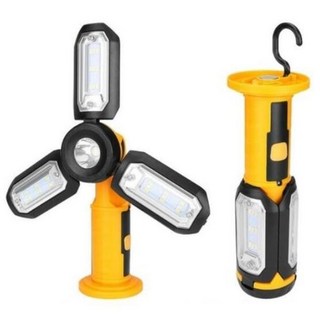 트랜스폼 충전식 LED 감성 캠핑 랜턴 + 18650 충전지 3000mAh + 마이크로 5핀 충전케이블 세트, 1세트, 사진색