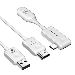 Lemorele 50M 무선 HDMI 송신기 및 수신기 키트, TX and RX, 1개