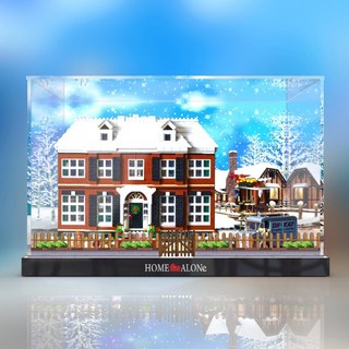 레고 아이디어스 나홀로집에 lego home alone 21330 아크릴 디스플레이 케이스 장식장, 1개_나홀로집에 레고로 즐기는 창틀타 문법학습