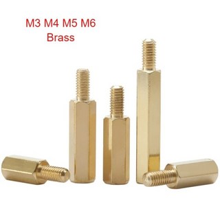 황동 육각 암수 스탠드오프 보드 랙 스터드 PCB 마더보드 절연 포스트 M3 M4 M5 M6, 02 M4(Thread 6mm-5pcs), 10 28mm
