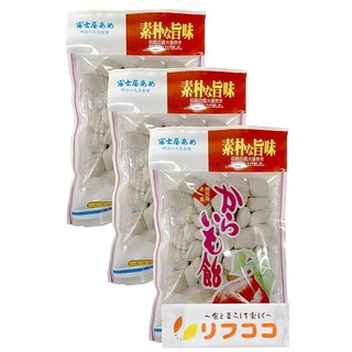 후지야 제과 고구마 사탕 100g×3개 세트 옛날 그대로의 패키지 가고시마 명산, 1개, 1g