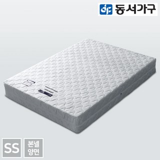 라온퍼니쳐 멜로우 LED 수납 침대 + 매트리스 세트 방문설치, 메이플콤비 슈퍼싱글프레임 10 동서가구 트라이그 슈퍼싱글 본넬 양면 매트리스 DF641713, 화이트, 200mm