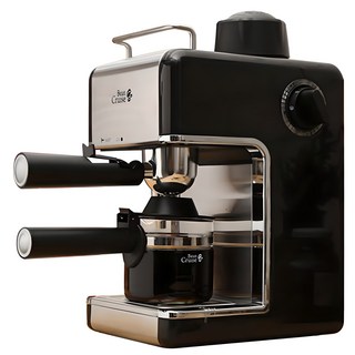 빈크루즈 에스프레소 커피머신, BCC-480ES(블랙), 블랙