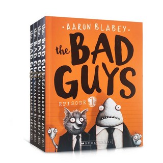 영어원서 The bad 음원제공 네이트더 가이즈 배드 동화책 사가, 1-4권