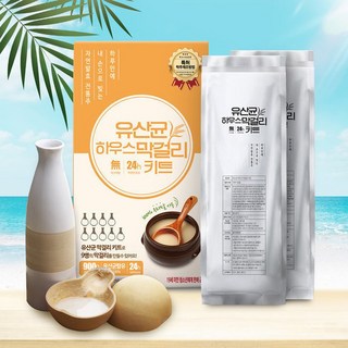 유산균 하우스 막걸리 키트 1박스 9병분량, 1g, 1개
