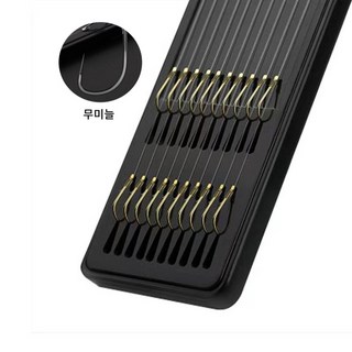 핫몰 수제 묶음바늘 중층 낚싯바늘세트 무미늘 유미늘 붕어 잉어 2본10조, 1개, 10개입, B타입