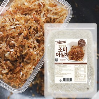해맑은푸드 반찬전용 조미 어실채, 500g, 1개