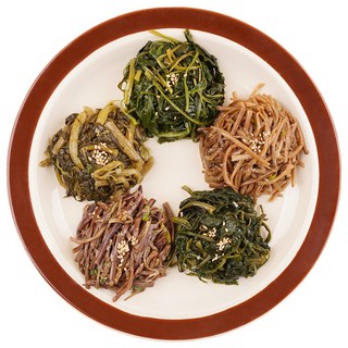 구수한 국내산 건나물 5종세트 비빔밥 재료 밀키트 취나물 고구마순 곤드레나물 고사리나물 시래기나물 비빔나물 나물요리 나물반찬, 1세트, 520g