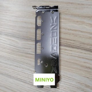 IO 실드 백 플레이트 블렌드 브래킷 비디오 카드 그래픽 GPU AMD RADEON RX6800XT 6900XT 용, 3) 10PCS, 01 10PCS