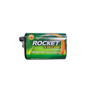 로케트 망간 랜턴용 건전지 4R25 6V 1개입, 1개