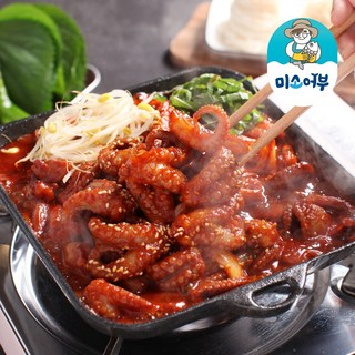 미소어부 맛나는쭈꾸미 양념쭈꾸미 쭈꾸미볶음, 1개, 450g