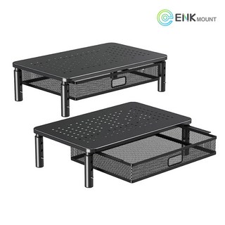 엔키마운트 3단계 높이조절 모니터 받침대 ENK-DT100