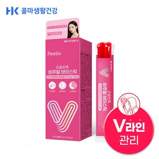 필리브 리얼 반쪽 비주얼 브이스틱 140g, 1박스 젤리다이어트