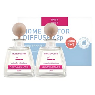 더허브샵 기분좋은 홈닥터 디퓨저, 담배냄새&욕실냄새, 200ml, 1개