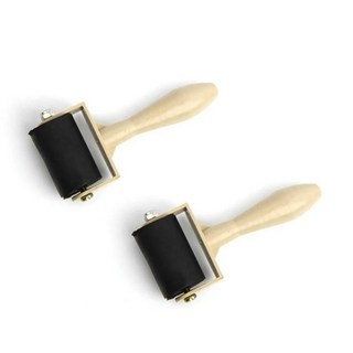 조각 롤러 클레이 고무 세라믹 롤링 핀 모델링 도구 들러붙지 않는 펀칭 브레이크 해양 Ar 3.5cm, 1개