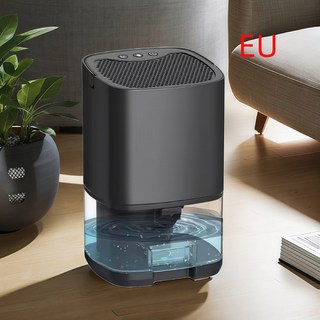 스마트 공기 청정기 탈취제 휴대용 EU 제습기 US 플러그 자동 사무실 건조기 침실 주방, bla EU, 1개