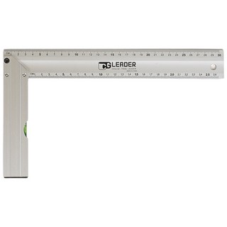 툴리버 ㄱ자 기역자 알루미늄 타일 건축 설계 제도용 직각자, 소 300mm 30cm, 1개